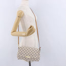 LOUIS VUITTON Damier Azur Favorit MM Shoulder Bag 2way N41275 LV Auth 200133-26