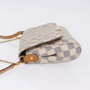 LOUIS VUITTON Damier Azur Favorit MM Shoulder Bag 2way N41275 LV Auth 200133-5
