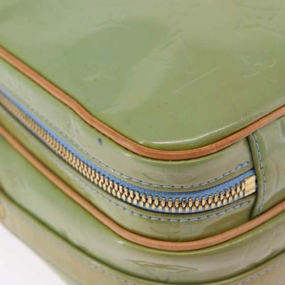 LOUIS VUITTON Monogram Vernis Wooster Shoulder Bag Baby Blue LV Auth 200134