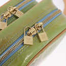 LOUIS VUITTON Monogram Vernis Wooster Shoulder Bag Baby Blue LV Auth 200134-16