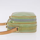 LOUIS VUITTON Monogram Vernis Wooster Shoulder Bag Baby Blue LV Auth 200134-5