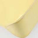 LOUIS VUITTON Monogram Vernis Brentwood Hand Bag Perle M91512 LV Auth 200140-16