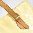 LOUIS VUITTON Monogram Vernis Brentwood Hand Bag Perle M91512 LV Auth 200140-18