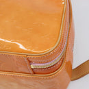 LOUIS VUITTON Monogram Vernis Marley Backpack Pink Rose M91039 LV Auth 200142-15