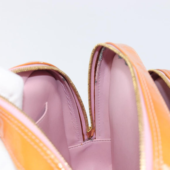 LOUIS VUITTON Monogram Vernis Marley Backpack Pink Rose M91039 LV Auth 200142