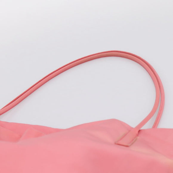PRADA Tote Bag Nylon Pink Auth 200144
