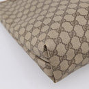 GUCCI GG Supreme Web Sherry Line Tote Bag PVC Beige Gold 39 02 003 Auth 200146-13