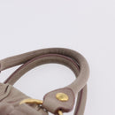 Miu Miu Vittero Hand Bag Leather 2way Pink Gold Tone Auth 200147V-8