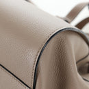 LOEWE Hammock Small Hand Bag Leather 2way Beige Gold Tone Auth 200149V-19