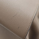 LOEWE Hammock Small Hand Bag Leather 2way Beige Gold Tone Auth 200149V-8