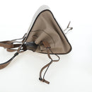 LOEWE Hammock Small Hand Bag Leather 2way Beige Gold Tone Auth 200149V-3