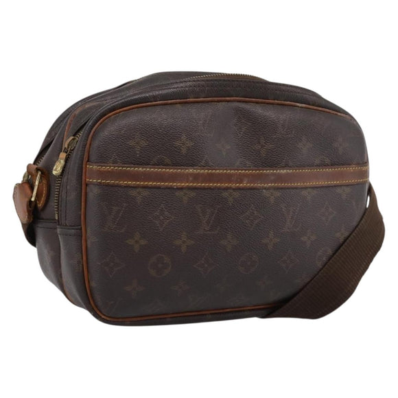 LOUIS VUITTON Monogram Reporter PM Shoulder Bag M45254 LV Auth 200152