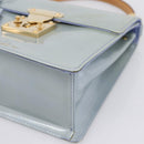 LOUIS VUITTON Monogram Vernis Spring Street Hand Bag Lavande M91216 Auth 200156V-14