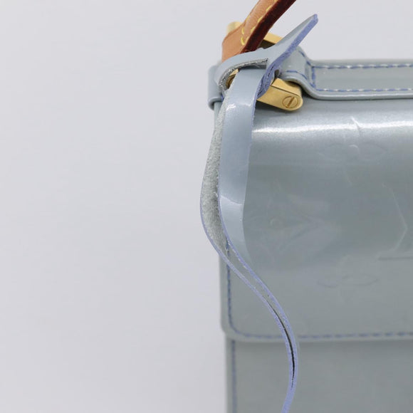 LOUIS VUITTON Monogram Vernis Spring Street Hand Bag Lavande M91216 Auth 200156V