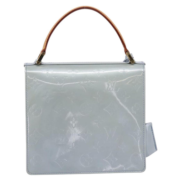 LOUIS VUITTON Monogram Vernis Spring Street Hand Bag Lavande M91216 Auth 200156V