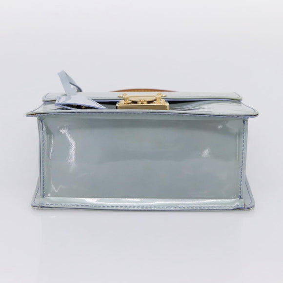 LOUIS VUITTON Monogram Vernis Spring Street Hand Bag Lavande M91216 Auth 200156V