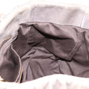Miu Miu Matelasse Hand Bag Leather 2way Gray Gold Auth 200159V-20