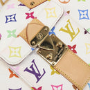 LOUIS VUITTON Monogram Multicolor Speedy 30 Hand Bag White M92643 Auth 200161SAV-19