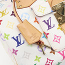 LOUIS VUITTON Monogram Multicolor Speedy 30 Hand Bag White M92643 Auth 200161SAV-9