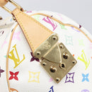 LOUIS VUITTON Monogram Multicolor Speedy 30 Hand Bag White M92643 Auth 200161SAV-21