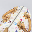 LOUIS VUITTON Monogram Multicolor Speedy 30 Hand Bag White M92643 Auth 200161SAV-6
