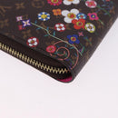 LOUIS VUITTON Monogram Takashi Murakami Zippy Wallet M14162 LV Auth 200162M-15