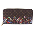 LOUIS VUITTON Monogram Takashi Murakami Zippy Wallet M14162 LV Auth 200162M-13