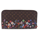 LOUIS VUITTON Monogram Takashi Murakami Zippy Wallet M14162 LV Auth 200162M-2