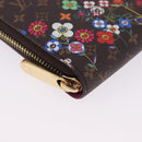 LOUIS VUITTON Monogram Takashi Murakami Zippy Wallet M14162 LV Auth 200162M-7