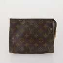 LOUIS VUITTON Monogram Pouch 2 Set LV Auth 200163-2