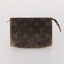 LOUIS VUITTON Monogram Pouch 2 Set LV Auth 200163-9