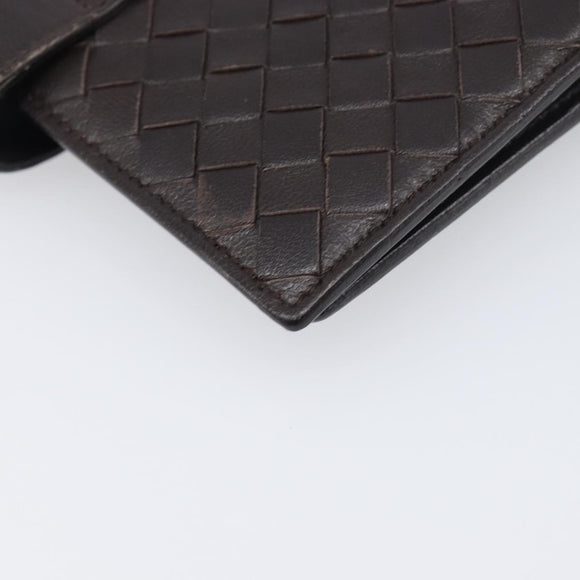 BOTTEGA VENETA INTRECCIATO Day Planner Cover Leather Brown 200901 Auth 200164A