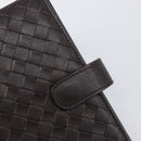 BOTTEGA VENETA INTRECCIATO Day Planner Cover Leather Brown 200901 Auth 200164A-17