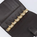 BOTTEGA VENETA INTRECCIATO Day Planner Cover Leather Brown 200901 Auth 200164A-9