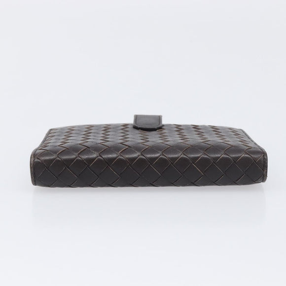 BOTTEGA VENETA INTRECCIATO Day Planner Cover Leather Brown 200901 Auth 200164A