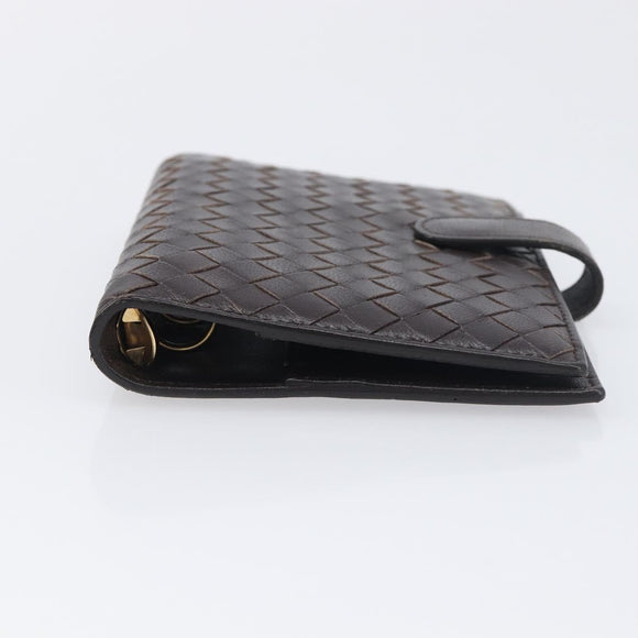 BOTTEGA VENETA INTRECCIATO Day Planner Cover Leather Brown 200901 Auth 200164A