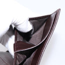 FENDI Zucca Canvas Trifold Wallet Brown Silver 8M0011 Auth 200165A-20