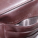 FENDI Zucca Canvas Trifold Wallet Brown Silver 8M0011 Auth 200165A-11