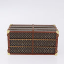 LOUIS VUITTON Monogram Paper Weight Metal Brown Gold Tone M99408 LV Auth 200168V-6