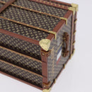 LOUIS VUITTON Monogram Paper Weight Metal Brown Gold Tone M99408 LV Auth 200168V-8