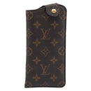 LOUIS VUITTON Monogram Etui Lunettes PM Glasses Case M66545 LV Auth 200169-13