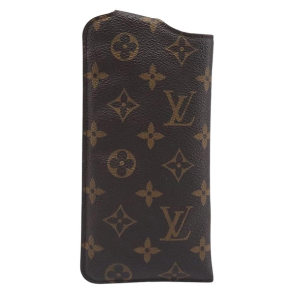 LOUIS VUITTON Monogram Etui Lunettes PM Glasses Case M66545 LV Auth 200169