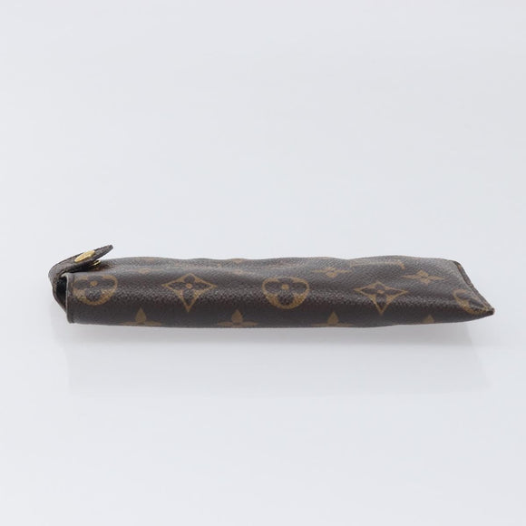 LOUIS VUITTON Monogram Etui Lunettes PM Glasses Case M66545 LV Auth 200169