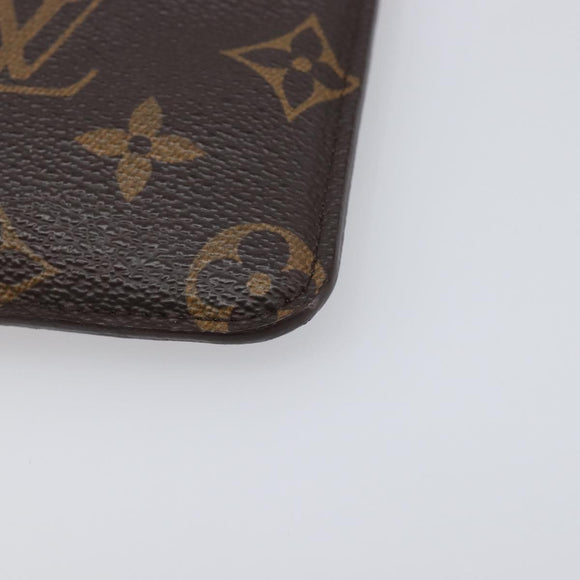 LOUIS VUITTON Monogram Etui Lunettes PM Glasses Case M66545 LV Auth 200169