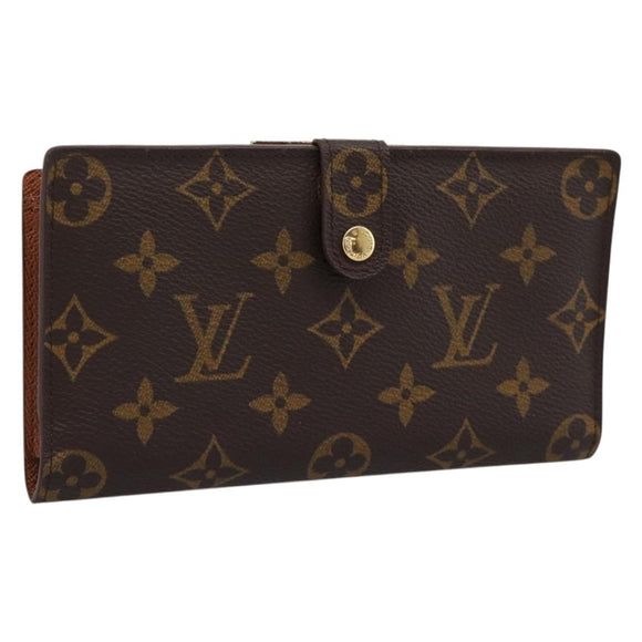 LOUIS VUITTON Monogram Continental Clutch Long Wallet T61217 LV Auth 200170
