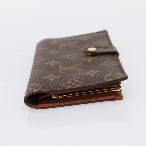 LOUIS VUITTON Monogram Continental Clutch Long Wallet T61217 LV Auth 200170
