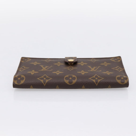 LOUIS VUITTON Monogram Continental Clutch Long Wallet T61217 LV Auth 200170