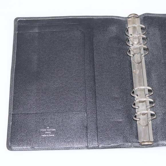 LOUIS VUITTON Taiga Agenda GM Day Planner Cover Ardoise R20232 LV Auth 200171