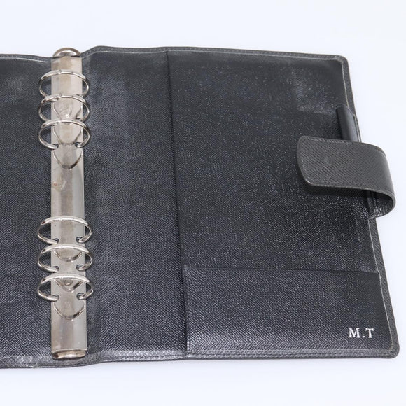 LOUIS VUITTON Taiga Agenda GM Day Planner Cover Ardoise R20232 LV Auth 200171