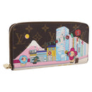 LOUIS VUITTON Monogram Vivienne Zippy Wallet Long Wallet M81630 LV Auth 200173V-1